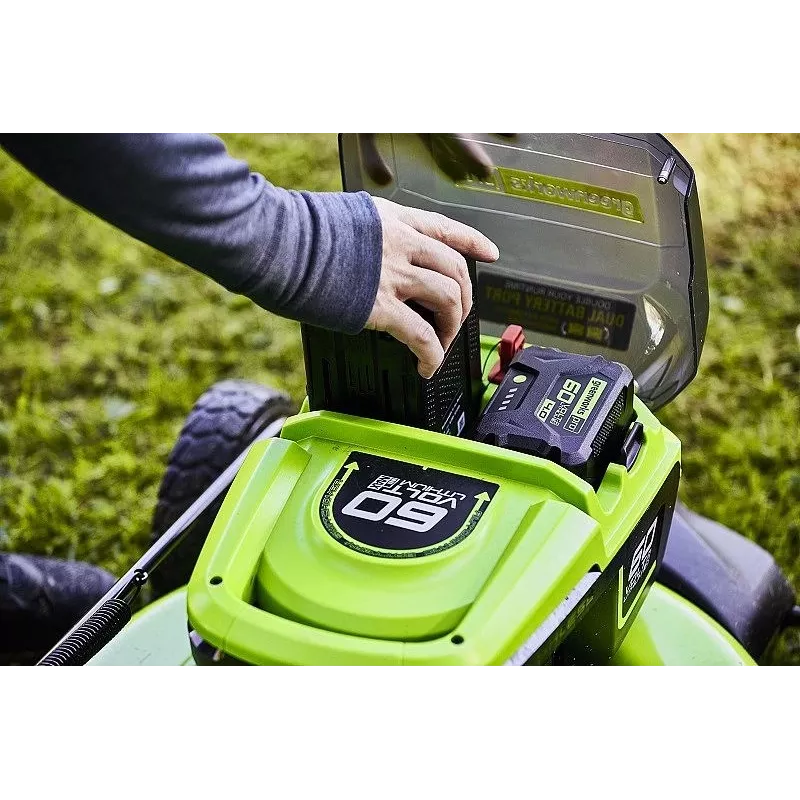 Schieberasenmäher Greenworks GD60LM51SP