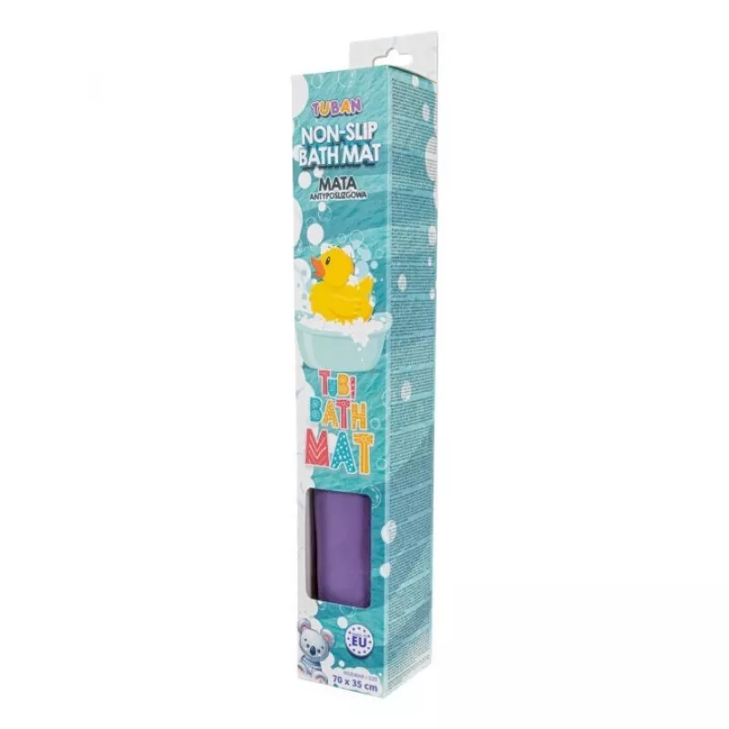 Rutschfeste Badematte Violett