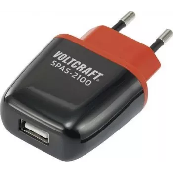 VOLTCRAFT SPAS-2100 VC-11413285 USB-Ladegerät Steckdosenadapter Ausgangsstrom (max.) 2100 mA 1 x USB Auto-Detect (VC-11413285)