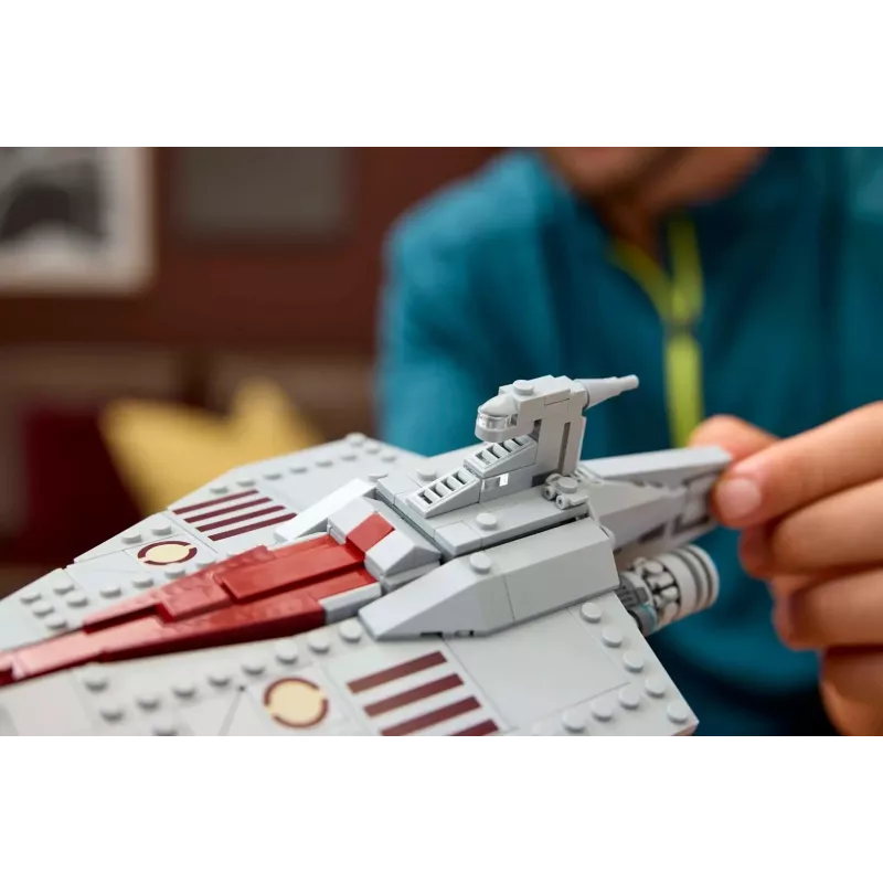 LEGO Star Wars Acclamator-Klasse Angriffsschiff Set 75404 — Bausatz, 450 Teile, Ausstellungsmodell 130×150×230 mm
