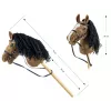 Steckenpferd Hobby Horse Dunkelbraun