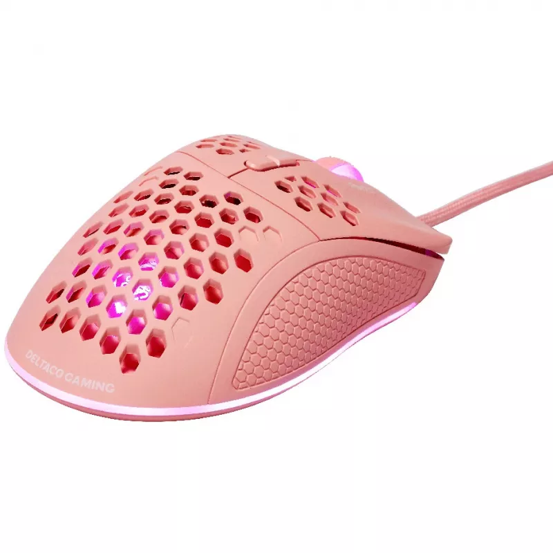 Deltaco Leichte Gaming-Maus, RGB (GAM-108-P)