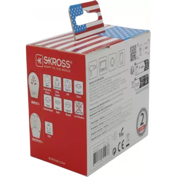 SKROSS World to US USB AC20PD (1.500294-E)