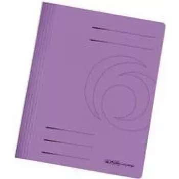 Manilaordner Herlitz 11036944 Karton Violett A4