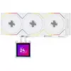 All-in-One Flüssig-CPU-Kühler lian li HydroShift II LCD-S 360mm mit RGB und LCD-Anzeige