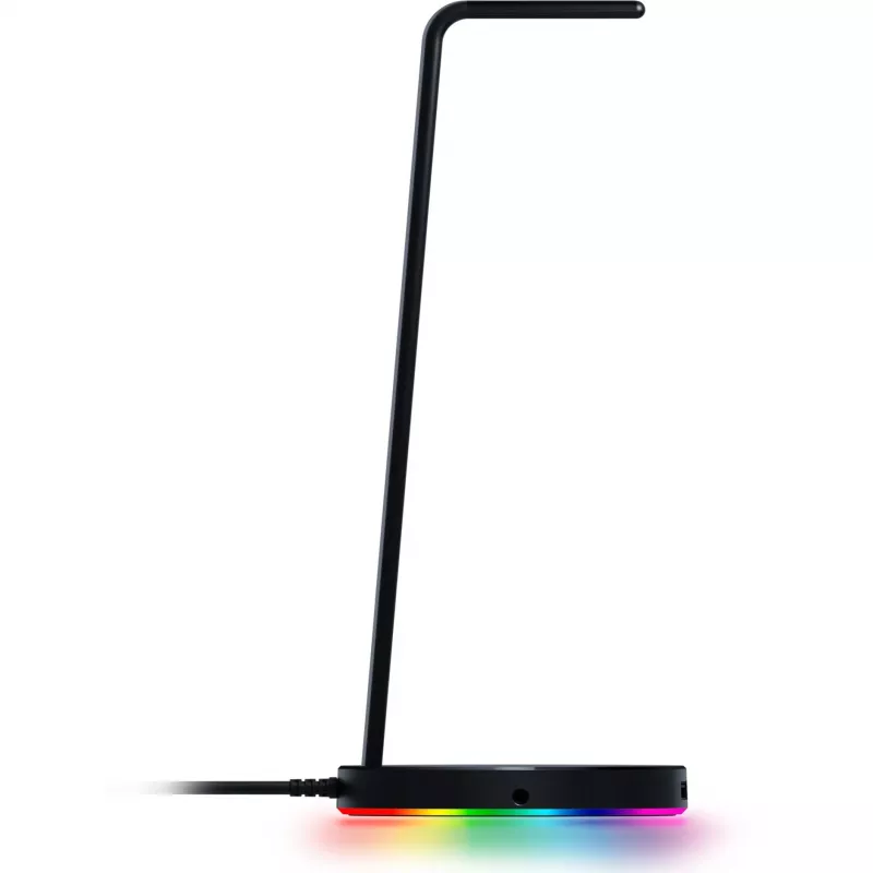 Razer Base Station V2 Chroma, Schwarz, 2 x USB 3.1-Anschlüsse, 1 x 3,5-mm-Combo-Anschluss mit integriertem DAC, 7.1-Surround-Sound, Razer Chroma™ RGB, Aluminiumkonstruktion, rutschfeste Basis