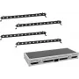 LED-Bar-Set EUROLITE 4x LED BAR-12 QCL RGBW mit Transportkoffer