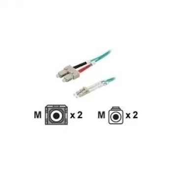 Glasfaser-Patchkabel ROLINE OM3 50/125µm LC/SC 3m