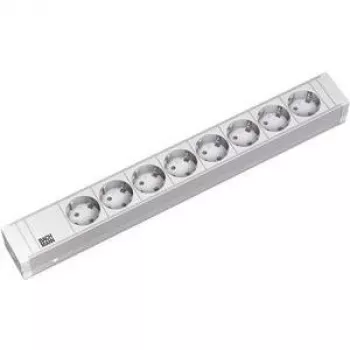 Steckdosenleiste Bachmann 333.001 8 AC-Steckdosen Weiß