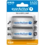 Wiederaufladbare Batterie everActive EVHRL20-5500 D NiMH 1,2 V 5500 mAh, 2er-Pack