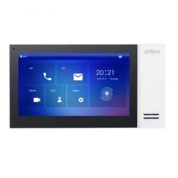 Dahua Technology VTH2421FW Video-Türsprechanlage 17,8 cm (7 Zoll) Schwarz, Weiß
