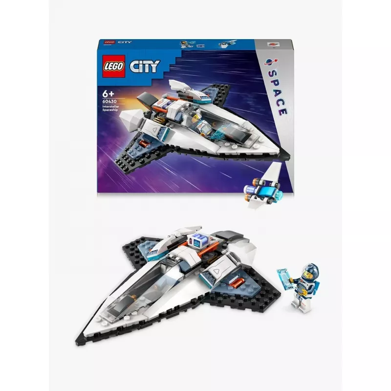 LEGO City Bauspielzeug Raumschiff 60430 — 240 Teile, 1 Minifigur, ab 6 Jahren, 170×220×40 mm