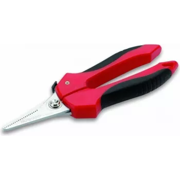 Schere Cimco 120122 Universal Geradschnitt Schwarz Rot