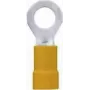 LappKabel Ring-Kabelschuh Querschnitt (max.)=6 mm² teilweise isoliert Gelb 63104370 50 Stück (63104370)