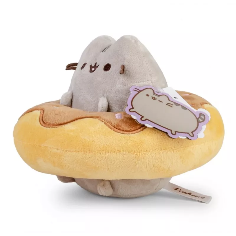 Pusheen in a Chocolate Donut Maskottchen