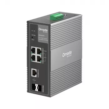 TP-Link IES206GPP Netzwerk-Switch Managed Gigabit Ethernet (10/100/1000) Power over Ethernet (PoE) Schwarz