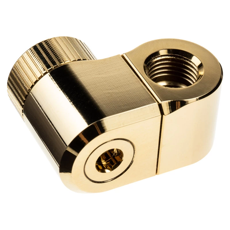 Fitting EK Water Blocks Messing Gold 33 mm