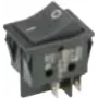 Bachmann 924.095 Elektrischer Schalter Wippschalter 2P Schwarz (924.095)