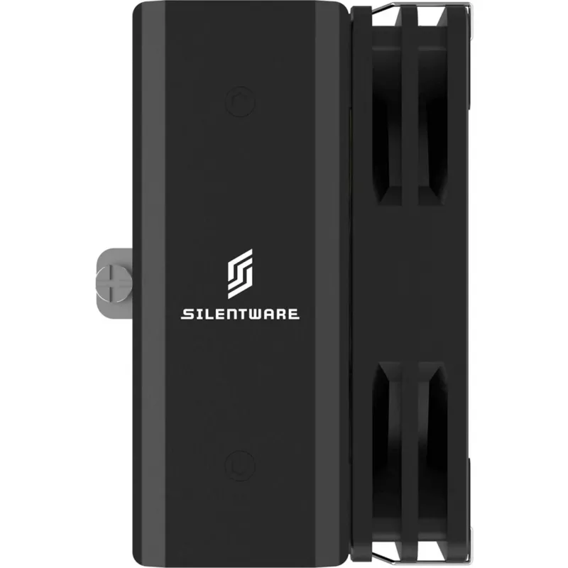 CPU-Kühler Silentware Bora 120 mm, schwarz/silber, Modell BORA