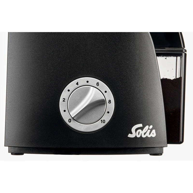 Kaffeemühle Solis Scala Zero Static 135 W Schwarz Silber