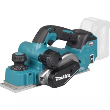 Akku-Hobel KP001GZ, 40 Volt, Elektrohobel Blau/Schwarz, ohne Akku und Ladegerät