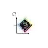 LED-Neon-Schild MANTA MASNL132RGB Style Neon Lights GAMER ZONE, RGB-beleuchtete Wanddekoration