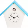 NeXtime Uhr 3108bl Birdy, 24,5x25,5x9,8 cm, Wand, Blau/Weiß