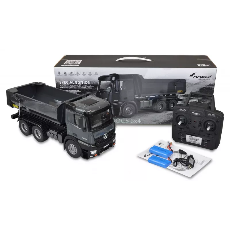 Traktor Truck Amewi Mercedes Arocs Kipper Pro