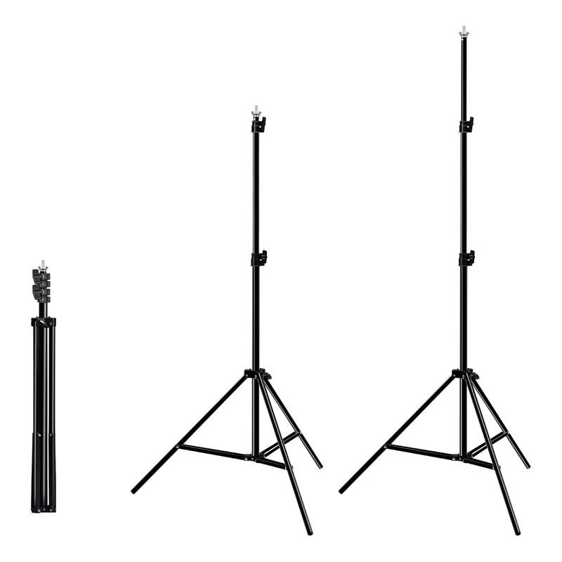 Puluz 2x3m Fotohintergrund-Set/Stativ + 3 Fotohintergründe PKT5205