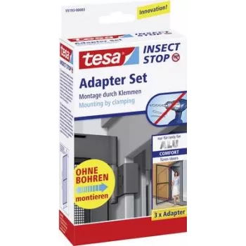 Adapter-Set Tesa 55193-03 für Alu Comfort Fliegengitter