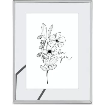 Hama Flower Einzelbilderrahmen Silber