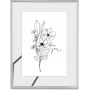 Hama Flower Einzelbilderrahmen Silber