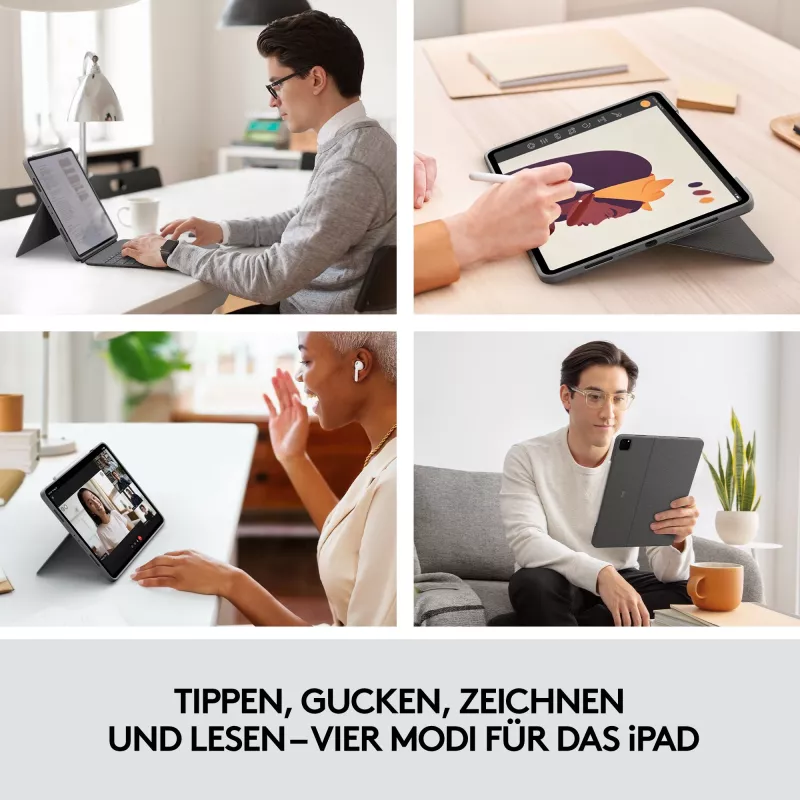 Tastatur mit Hülle für iPad Pro 12.9