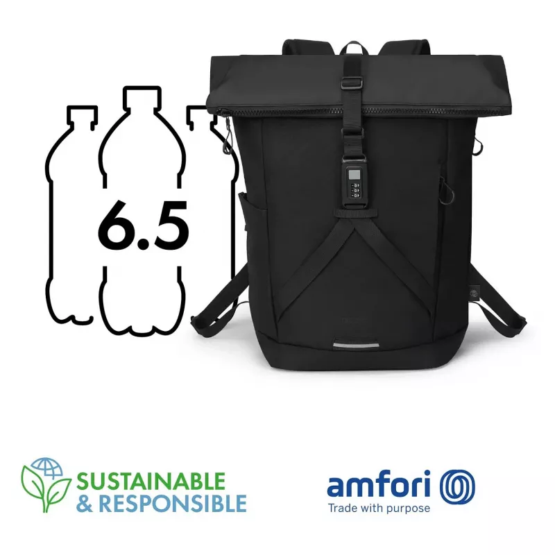 Dicota Rucksack COMMUTER - Rolltop 13-16 Zoll