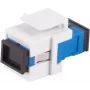 Glasfaser-Keystone-Steckverbinder ShiverPeaks SC-SC Simplex Blau (MPN 08-10210)