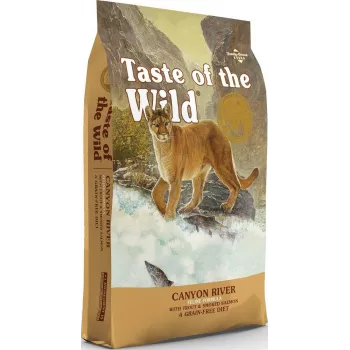TASTE OF THE WILD Canyon River - Trockenfutter für Katzen - 6,6 kg