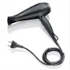 Haartrockner SEVERIN HT0167 Schwarz/Silber, 1600 W, kompaktes faltbares Design