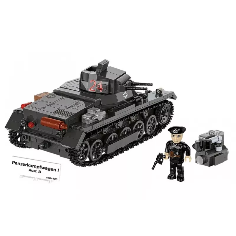 Bausatz Cobi Panzer I Ausf. B – 654 Teile, detailliertes Modellbausatz