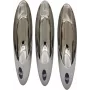 Alessi SG59 MAMI Set bestehend aus drei Schalen Edelstahl (SG59)