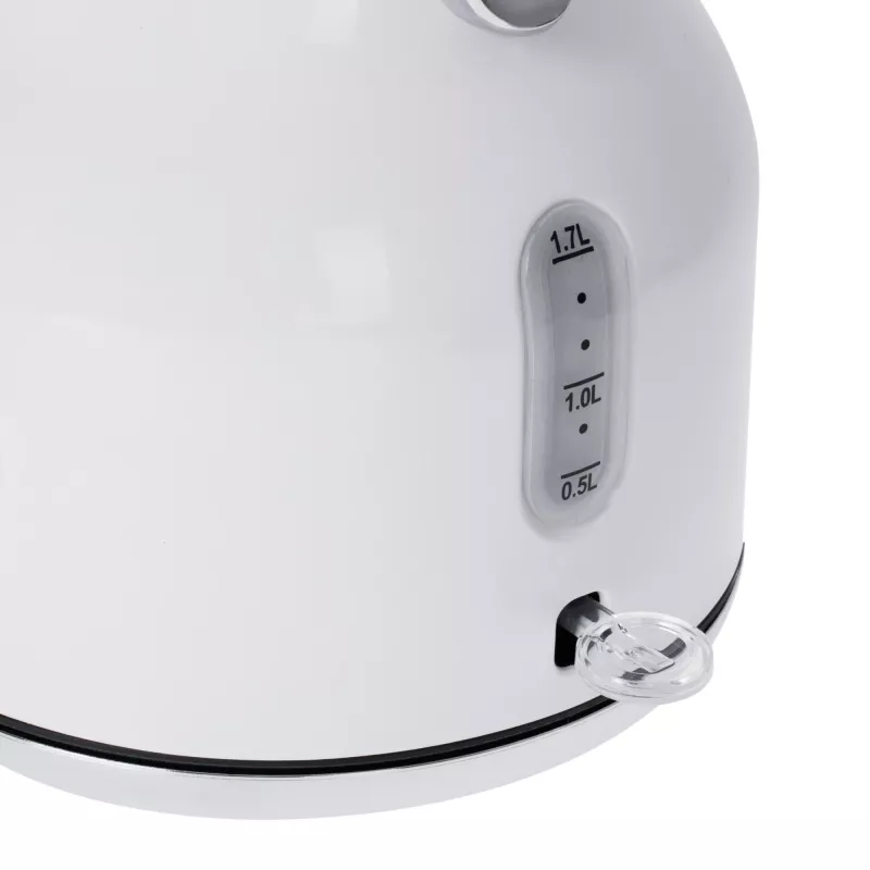 Elektrischer Wasserkocher Adler 1,7 l 2200 W Metallic White