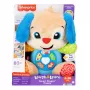 Interaktives Lernspielzeug MATTEL Fisher-Price Lern- und Lachwelpe JFD27 – Lichter, Geräusche, Tasten für frühes Lernen