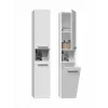 Badezimmerschrank NEL III 31x30x174 cm, mattweiß