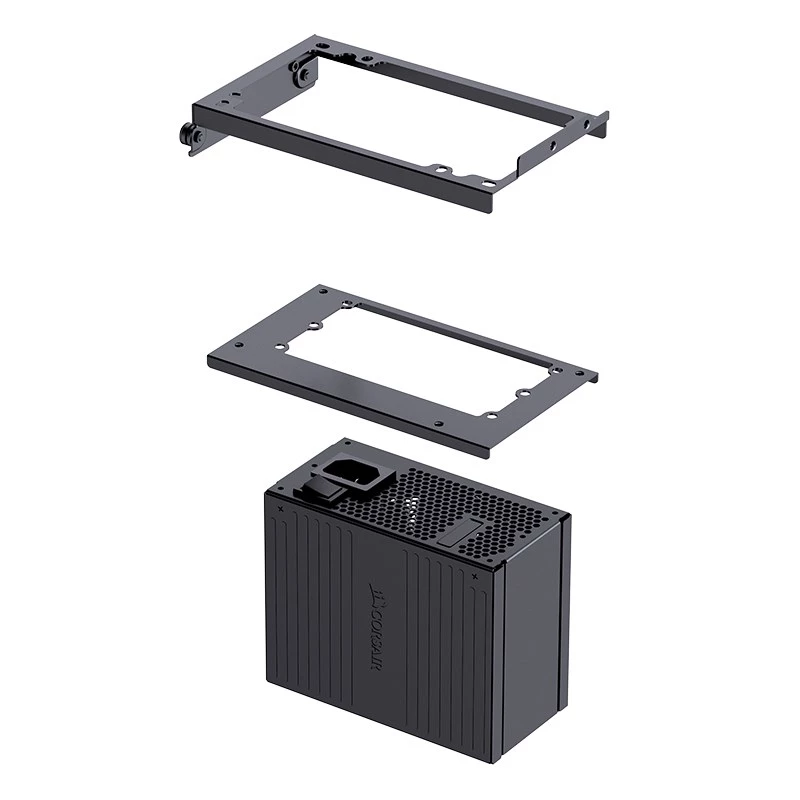 Jonsplus MATX Handgriff-Gehäuse Z20 – schwarz