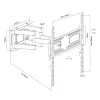 TV-Halterung für 21-75 inch 50kg, MC-788