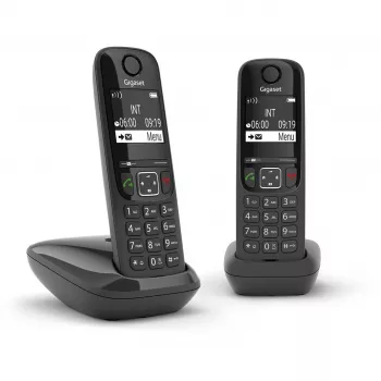 Gigaset AS690 Duo schwarz int.
