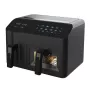 Elektrische Heißluftfritteuse Maestro MR-760 – Tischgerät mit Doppelkonstruktion, 3,5 L + 6 L, Touch-Steuerung, 2000–2400 W, schwarz
