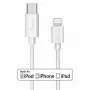 USB-Kabel MediaRange MRCS215 1m USB C USB C/Lightning Weiß