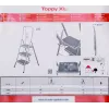 Krause Klapp-Tritt Toppy XL silber