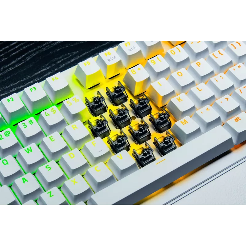 Razer Huntsman V3 Pro Tenkeyless 8KHz | Gaming-Tastatur | Kabelgebunden | US | Weiß | Razer Analog Optical Switch Gen-2