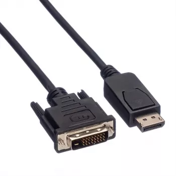 DisplayPort-auf-DVI-D-Kabel VALUE 11995608 1,5 m